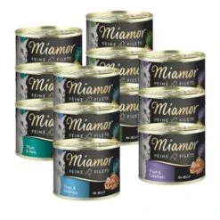 Miamor Feine Filets In Jelly Mixpaket 12x185g