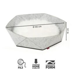 Canadian Cat Company Filz-Katzenkorb Zoey Hellgrau -Katzenbedarfs geschäft 01ec841dcfe669571cc011fbbd3213419a0a2949 1360974 de DE a887002226ce079a5fed917903c81c81e00ca7e6iewtNo