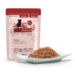 Catz Finefood Classic Kitten 16x85g No. 3 Geflügel -Katzenbedarfs geschäft 04a84879bba64c140562217fa8d1451ea4b688c5 45f427c7632918f7eec89b4d87247d897f5c51f6