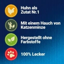 Felix Naturally Delicious 6x180g Huhn Mit Katzenminze -Katzenbedarfs geschäft 08cc661eac68a0629d5a5021113774b256d63dd0 1d2692dce40ca3b06ca1aba9042baeee76fea0f7