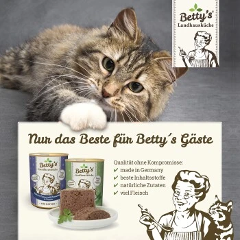 Betty's Landhausküche Frischebeutel Geflügel Pur 12 X 100g Für Katze 6 Betty's Landhausküche Frischebeutel Geflügel Pur 12 X 100g Für Katze – Bild 4