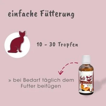 FeliTATZ Bio-HaarballenÖl 50 Ml 5 FeliTATZ Bio-HaarballenÖl 50 Ml – Bild 3