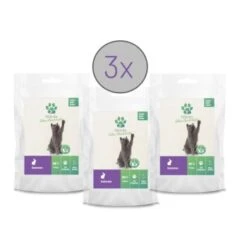 Katzenbedarfs geschäft 21 Fellicita Kaninchen Fleischstreifen 3x 50g Fellonis Katzensnacks