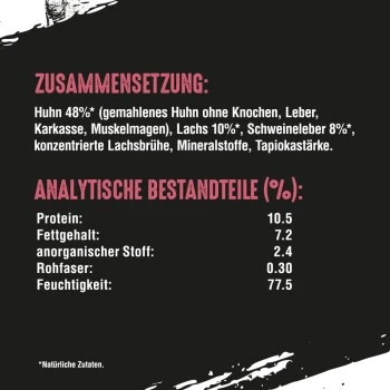 CRAVE Multipack Lachs Und Huhn 44x85 G 5 CRAVE Multipack Lachs Und Huhn 44x85 G – Bild 3