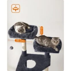 FEANDREA Katzenbaum 142cm Hellgrau Dunkelgrau -Katzenbedarfs geschäft 4d084cc16e562edec551b617597341735d435f93 1483569 de DE b3b0f66ca9bc714f8cd4f36ecbbcbaf6dfe405edrHODTt