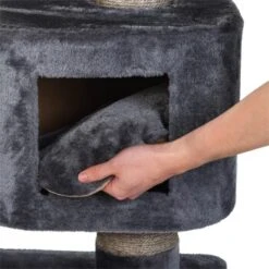 AniOne XXL Kratzbaum Candy Grau -Katzenbedarfs geschäft 6be36fa7b9e41b42ab057c3e8f457628c056454b fc03b558aa8934a9fcb35da452580533314996d7