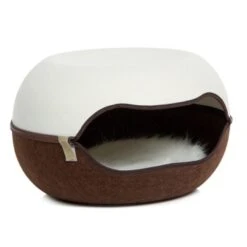 Neue Produkte 10 Canadian Cat Company Filz Katzennest 2.0 Weiß