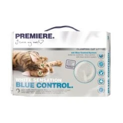 Neue Produkte 20 PREMIERE White Sensation Blue Control, Klumpstreu 12 L
