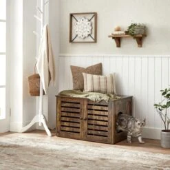 FEANDREA Katzenklo Mit Tür Vintagebraun -Katzenbedarfs geschäft 81244640094d70d3974162b7e4a77ac75e961035 1483580 de DE 823c7fea2fbdc7b9034265630c39600637b36d65SYUDp4