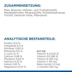 Hill's Science Plan Sterilised Mature Adult 7+ Mit Huhn 1,5 Kg -Katzenbedarfs geschäft 862b47e8168a81c8a588e85040b0739ef0210721 52742935300 5