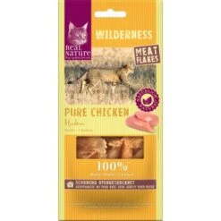REAL NATURE WILDERNESS Meat Flakes 12x10g Pure Chicken Huhn