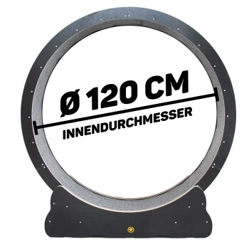 Canadian Cat Company Katzenlaufrad Aus Holz XL Schwarz 4 Canadian Cat Company Katzenlaufrad Aus Holz XL Schwarz – Bild 2