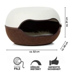 Canadian Cat Company Filz Katzennest 2.0 Weiß -Katzenbedarfs geschäft a92e79a6565c50f37bc435bd198c7f82e59b1d32 1412670 de DE 5965926908f899951e9568f9c66ae452daa472ddkNrUrB