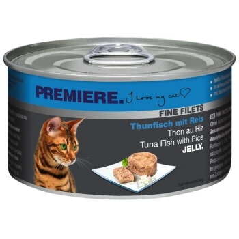 PREMIERE Fine Filets Thunfisch Mit Reis 12x100 G 3 PREMIERE Fine Filets Thunfisch Mit Reis 12x100 G