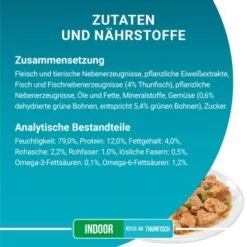 Purina ONE Indoor Formula Mit Thunfisch & Grünen Bohnen 26x85g -Katzenbedarfs geschäft bdfb8e808f21e6a259de2eda9d9ef0c163a01218 1099273 de DE purina one 8