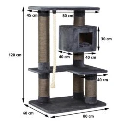 AniOne XXL Kratzbaum Candy Grau -Katzenbedarfs geschäft c075bb26c46bc68e769aebee743b388806b410c6 242dd57f11f8ce3d0242e15d6aca0bf72ad33b24