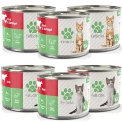 Fellicita Mixpaket Nr. 7 Für Kitten 6x 200g -Katzenbedarfs geschäft cdc442c2ea9c0d114039d7653fefc02032e67992 1478252 de DE d499f4d113379f4e7a31f119be5ecb6345f2b2aaZb23nk