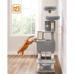 FEANDREA Katzenbaum 168cm Rauchgrau Hellgrau -Katzenbedarfs geschäft d5c4de2c9948f84d2cc3c5c9f2028def809efde1 1483584 de DE 24728acdafa14bc11ea5e36ad65b86df1695ad95kOp8zX