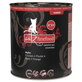 Catz Finefood Purrrr 6x800g No.103 Huhn 3 Catz Finefood Purrrr 6x800g No.103 Huhn