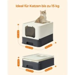 FEANDREA Katzentoilette, Mit Deckel Schwarz -Katzenbedarfs geschäft dde24db5fe86dbd01752ba0073cb1b0e3bae3487 1665868 de DE 5bbdb9ba5aa128235f044cd4cc8cdeafd58dff1asZfFHx