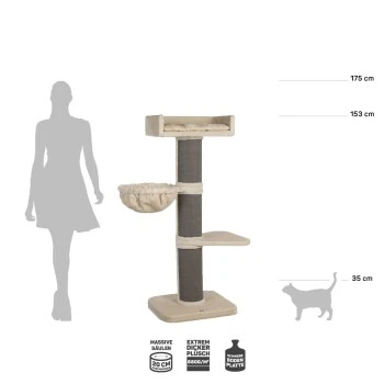 Canadian Cat Company Kratzbaum Waterton Anthrazit 9 Canadian Cat Company Kratzbaum Waterton Anthrazit – Bild 7