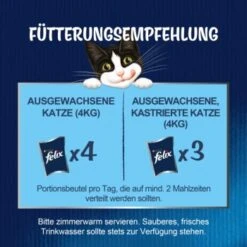 Felix Sensations Gelees Forelle & Spinat 26x85 G -Katzenbedarfs geschäft f1e80eefbc5406220601e068d1b7dea4a72afb71 7433fce23a66da29e78f13049bd10cabcaad15ee